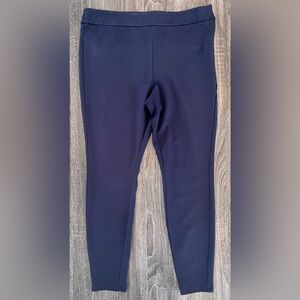 a new day Navy Blue High-rise Leggings with Side Zipper | Size XL